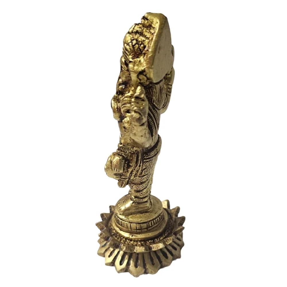 Premium Brass Ganesha Statue for Worship